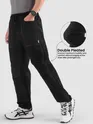 Black Elasticated Cargo