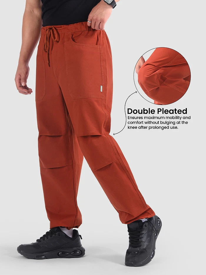 Rust Brown Elasticated Cargo