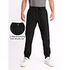 Jet Black Cargo Mens Jogger Pants