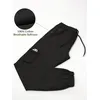 Jet Black Cargo Mens Jogger Pants