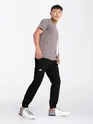 Buy Jet Black Cotton Cargo Joggers