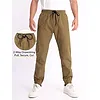 Khaki Brown Cargo Mens Jogger Pants