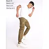 Khaki Brown Cargo Mens Jogger Pants