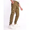 Khaki Brown Cargo Mens Jogger Pants