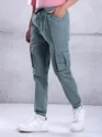 Light Blue Cargo Jogger Pants for Men
