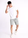 Light Grey Knitted Shorts for Men