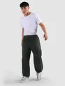 Metal Grey Elasticated Cargo