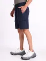 Midnight Blue Knitted Shorts for Men