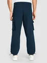 Navy Blue Statement Cargo Pants