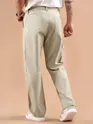 Off White Striped Side Elasticated Cargo Trousers