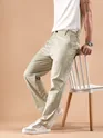 Off White Striped Side Elasticated Cargo Trousers