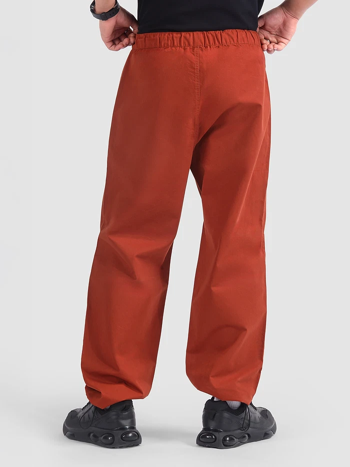 Rust Brown Elasticated Cargo