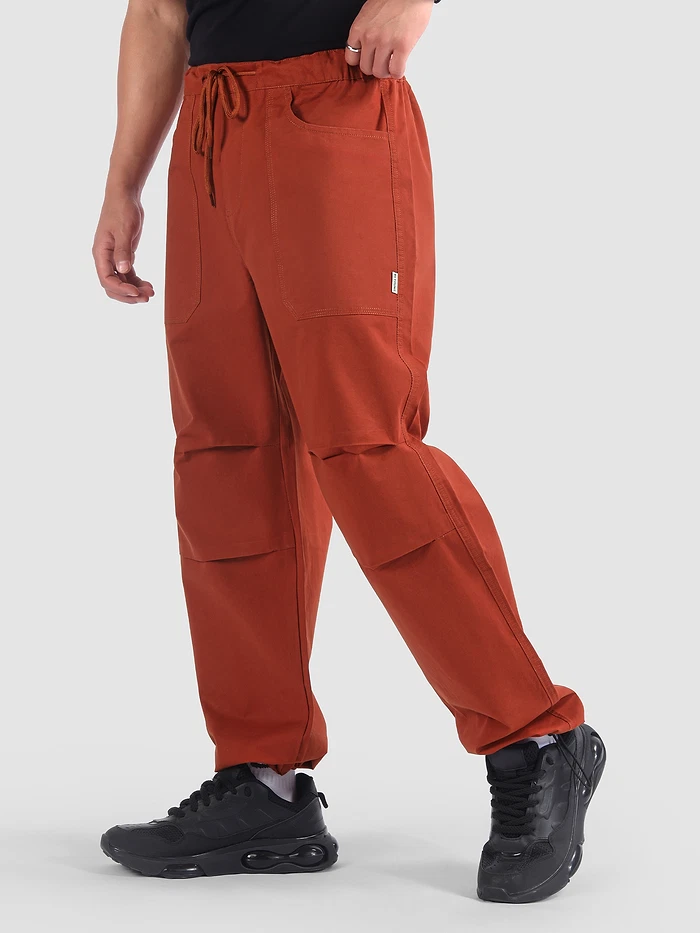 Rust Brown Elasticated Cargo