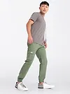 Sage Green Cotton Cargo Joggers