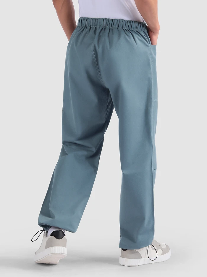 Smoky Blue Elasticated Cargo