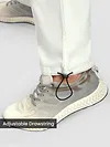White Statement Cargo Pants