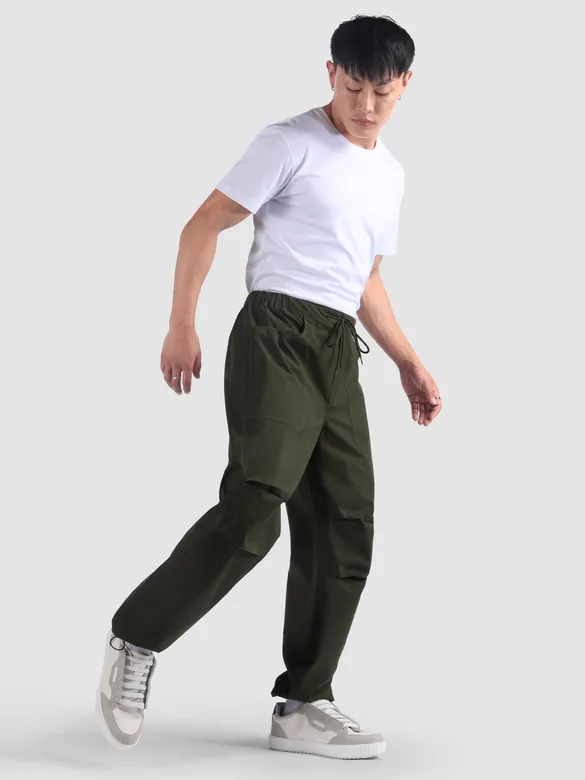 Army Green Elasticated Cargo