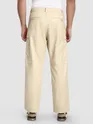Beige Welt Pocketed Cargo Pants