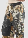Dark Grey Oversized Camo Cargo Pants