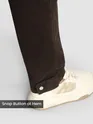 Brown 4 Pocket Utility Zipper Cargo Pants