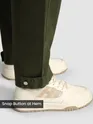Olive 4 Pocket Utility Zipper Cargo Pants