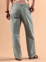 Light Grey Houndstooth Cargo Trouser