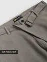 Grey Adjustable Waist Cargo Pants