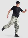 Grey Oversized Camo Cargo Pants