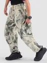 Grey Oversized Camo Cargo Pants