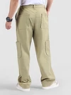 Khaki Side Elasticated Cargo Pants