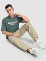 Khaki Welt Pocketed Cargo Pants
