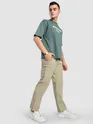 Khaki Welt Pocketed Cargo Pants