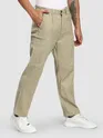 Khaki Welt Pocketed Cargo Pants