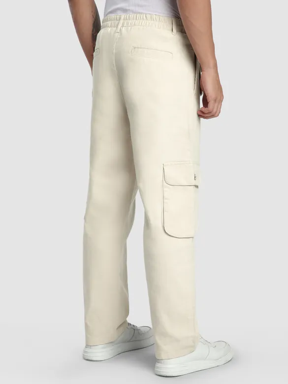 Off White Patch Pocket Cargo Pants
