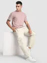 Off White Patch Pocket Cargo Pants