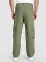 Olive Patch Pocket Cargo Pants