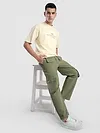 Olive Patch Pocket Cargo Pants