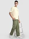 Olive Patch Pocket Cargo Pants