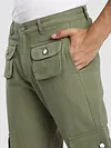 Olive Patch Pocket Cargo Pants