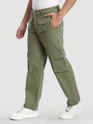 Olive Patch Pocket Cargo Pants