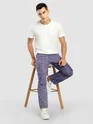 Purple Color Blast Cargo Pants