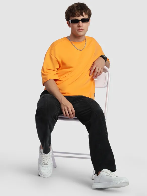 Black Corduroy Cargo Pants