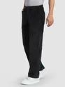 Black Corduroy Cargo Pants