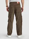 Brown Corduroy Cargo Pants