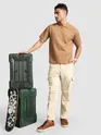 Cream Oversize Corduroy Cargo Pants