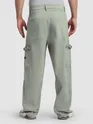 Pistachio Green Buckle Pocket Cargo Pants