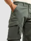 Dark Grey 6-Pockets Cargo Pants