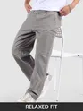 Grey Welt Pocketed Cargo Pants