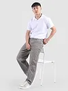 Grey Welt Pocketed Cargo Pants