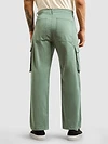 Light Olive 6-Pockets Cargo Pants